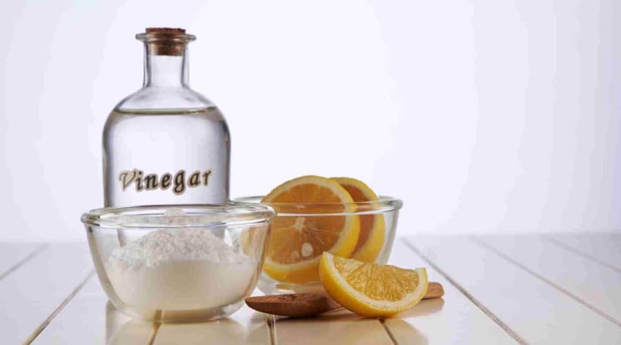 vinegar or lemon juice